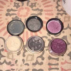 MAC pigment eyeshadows